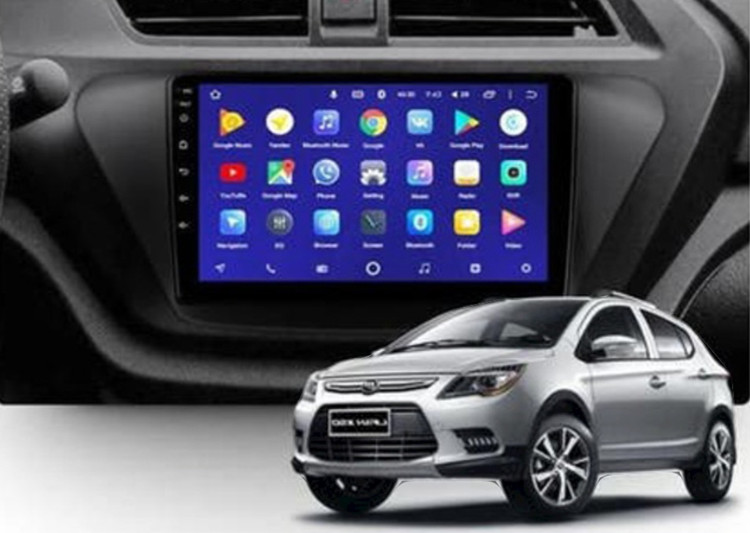 مانیتور اندروید ۱۱ اینچ فن دار ۲در ۳۲ برای ماشین x50 همراه باقاب ودوربین دنده عقب کامل جنس خوب